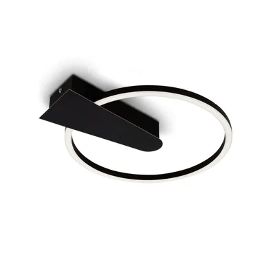 Zdjęcie produktu dla Oprawa sufitowa LED BRILONER Nico 12 W 980 lm 3000 K czarna
