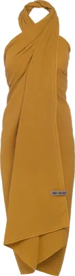 Produktbild von Knit Factory Liv Pareo - XL Musselintuch - Strandtuch - Ocker - 180x130 cm