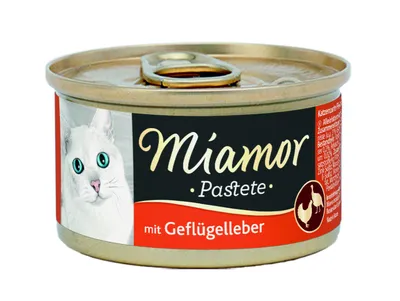Produktbild von Miamor Pastete Geflügelleber | Dose | 12 x 85g