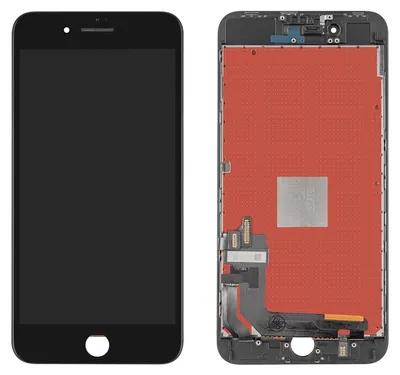 Produktbild von Ersatz Display für iPhone 8 Plus 5,5 Zoll Schwarz Retina IPS LCD ohne Rahmen
