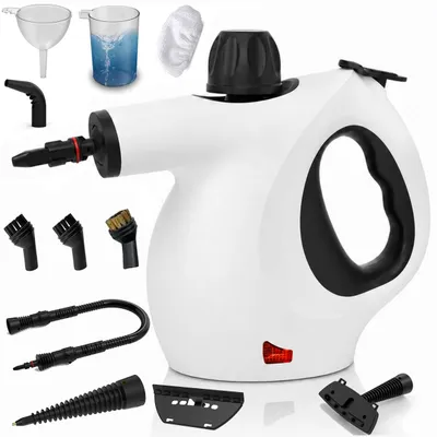 Zdjęcie produktu dla Myjka Parowa Parownica Czyścik Mop Parowy Do Kuchni Podłogi Okien Fug 1050W