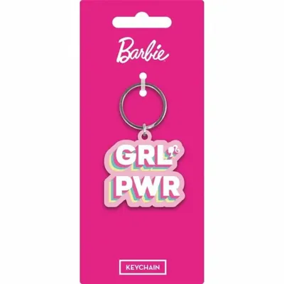 Produktbild von Barbie Schlü sselanhä nger ( GRL POWER)  6 cm