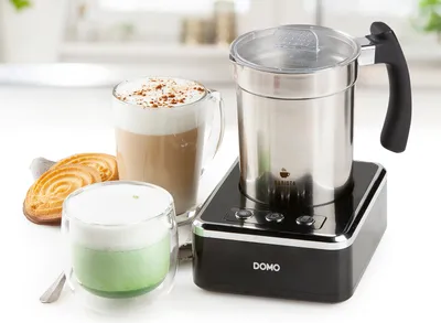 Produktbild von Domo DO717MF Milchaufschäumer Automatische Milchaufschäumer Schwarz