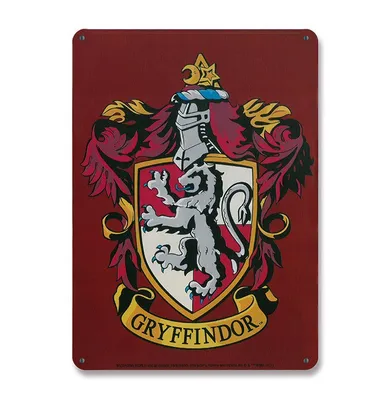 Produktbild von Harry Potter Blechschild Gryffindor 15 x 21 cm