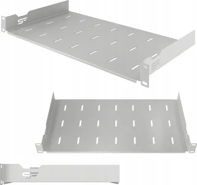 Obrázek produktu pro Serverová Police RACK 19" 1U 250 mm Police pro skříň RACK Standard Pevná Šedá Stalflex
