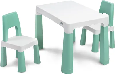 Produktbild von Kindertischset mit 2 Stühlen Toyz MONTI mint