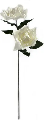 Produktbild von Kunstblume Rose 100cm - weiß 1 Stück