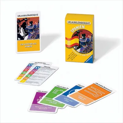 Produktbild von Urlaubsländerquiz Spanien