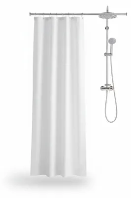 Immagine prodotto di InAndOutdoorMatch - Tenda da doccia - Bianco - 90x180 cm - Idrorepellente