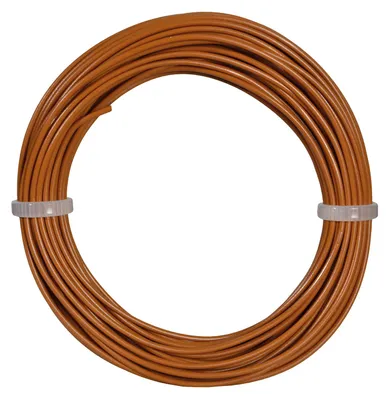 Produktbild von Viessmann 6865 - Kabelring 0,14 mmÃƒâ€šÃ‚², braun, 10 m  - Neu