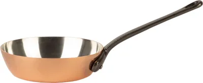 Produktbild von Cuisine Romefort | Kupferpfanne Ø 16 cm | verzinnt mit Gusseisengriff | Pfanne aus massivem Kupfer
