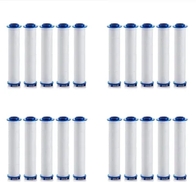 Produktbild von 10/20 Stück Wasserduschkopffilter, regelmäßiger Ersatz, erfrischender Duschfilterkern für Drivse Turbo-Sprühgerät für Iondrops-Sprühgerät
