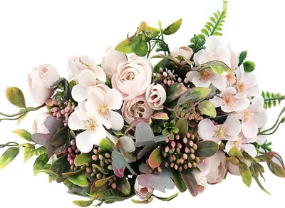 Produktbild von 3 Stück Künstliche Balkonpflanzen Rosa Seidenblume Kamelie Pflanze Kunstblumen für außen Blumengestecke Künstlich Deko Künstliche Blumen Wie Echt Plastik Blumenstrauß für Dekoration