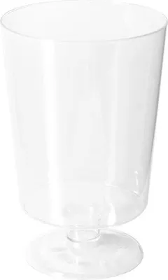 Produktbild von 60x Weinglas Château 157 ml, PLA  Transparent PLA | Packung (12 Stück)