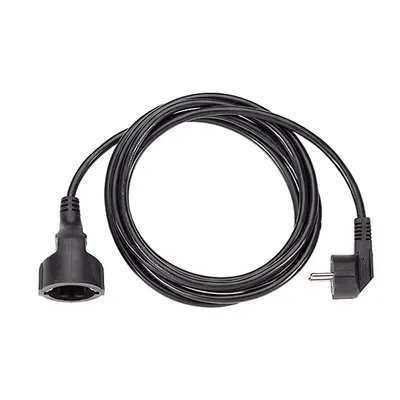 Image de BACHMANN Rallonge à contact de protection, 230VAC, noir, 3 m
