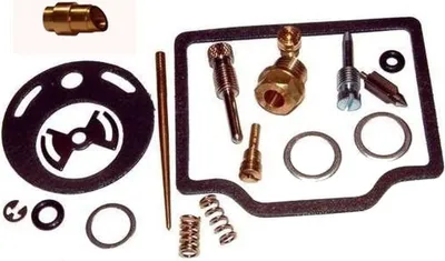 Immagine prodotto di Kit di riparazione carburatore per Kawasaki Z 200 A, anni di produzione 1977-1980, di Keyster - Nuovo