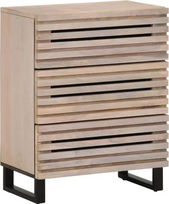 Obrázok produktu pre vidaXL Príborník 2 ks 60x34x75 cm Masívne drevo Mango