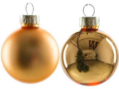 Produktbild von TrendLine Weihnachtskugeln aus Glas Ø 3,5 cm gold 16 Stück