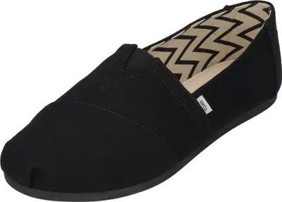 Produktbild von TOMS Damenschuhe - ALPARGATA WIDE 10018285 - black black, Größe:39 EU