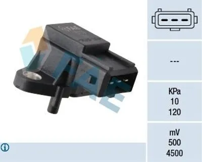 Produktbild von FAE 15139 Ladedrucksensor passend für MERCEDES-BENZ C-Klasse Limousine (W202) Saugrohr