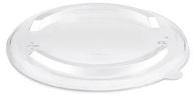 Produktbild von 50x Deckel transparent Ø185mm aus rPET für Salatschalen Feinkostschalen