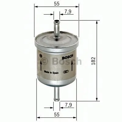 Produktbild von Bosch Kraftstofffilter  F 026 403 009