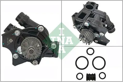 Produktbild von INA Kühlmittelpumpe Wasserpumpe für VW GOLF VI (5K1) 538 0980 10