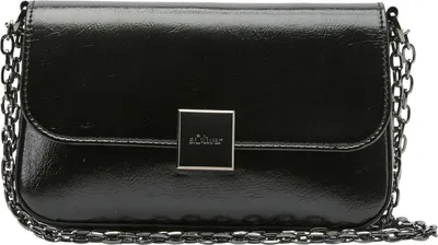 Image de s.Oliver sac à épaule bandoulière sac à épaule Crossbody Bag Grey / Black noir