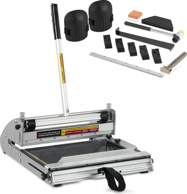 Produktbild von BAUTEC Designcutter L-360° » Vinyl Schneidegerät bis 5 mm Stärke und 330 mm Breite » inkl. Profi-Verlegeset