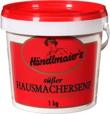 Produktbild von Händlmaier's Hausmachersenf süß Eimer, 6er Pack (6 x 1 kg)