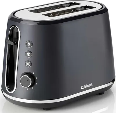 Produktbild von Cuisinart GRILLE-PAIN CPT780E NOIR, 2 Scheibe(n), Grau, Kunststoff, 1000 W, 300 mm, 190 mm