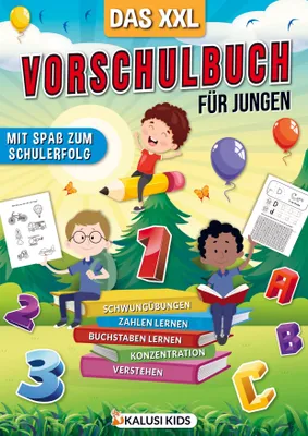 Produktbild von Das XXL Vorschulbuch für Jungen