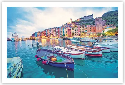 Produktbild von Poster - Poster ohne Rahmen - Porto Boote die Farben - 91,5x61 cm - Wand Bild - Wanddeko - Wandbilder - Kunstposter - Wandposter - Bilder - Kunstdruck - Wanddekoration - Wandbild - P2XAA91x61-4395