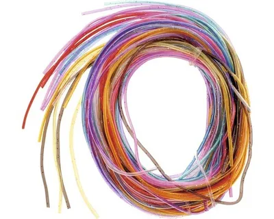 Produktbild von Glorex Colour Strips Glitter 100 cm, 20 Stück