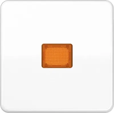 Produktbild von Jung CD 590 KO WW Wippe Kontroll mit Kalotte orange alpinweiß CD 500
