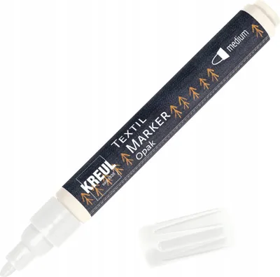 Produktbild von Textil Kreul WHITE Marker für helle und dunkle Stoffe