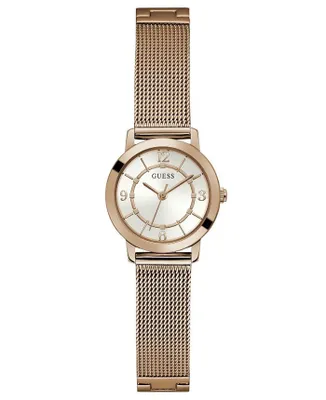 Produktbild von Guess Damen Uhr Armbanduhr MELODY GW0666L3 Edelstahl rotgold