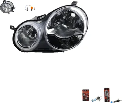 Zdjęcie produktu dla Reflektory + żarówki Osram Night Breaker Laser, pasujące do VW Polo (model 9N, lata produkcji 2002-2005), numery części: 6Q1941007AF, 6Q1941007BB, 6Q1941007M, 6Q1941007BA, 6Q1941007P, 6Q09