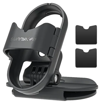 Produktbild von INF Schirmclip-Halter für Insta360 GO 3S, Kunststoff, 360 Grad verstellbar