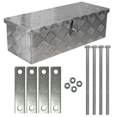 Produktbild von Truckbox Deichselkasten D025 inkl.Montagesatz Aluminium Deichselbox Trucky