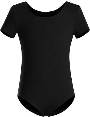 Imagen del producto de Camiseta para niñas, manga corta, de algodón, en diferentes tallas, ideal para ballet