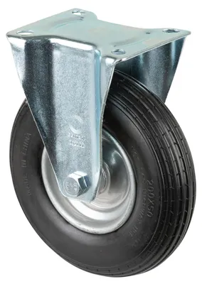 Obrázek produktu pro BS ROLLEN Pevné kolečko (200 mm 75 kg / polyuretan) - L410.C91.200