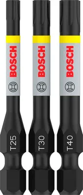 Produktbild von PRO T Impact Bit Set, T25, T30, T40, 55 mm, 3-tlg