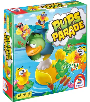 Produktbild von Schmidt Spiele Pupsparade, Brettspiel