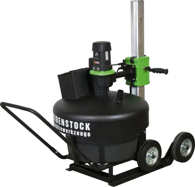 Produktbild von EIBENSTOCK Rührstation TwinMix 1800 T inkl. Rührquirl, -paddel, Kübel u. Wagen