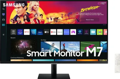 Produktbild von Samsung Smart Monitor M7 M70B (2023) schwarz, 32" I 16:9 I VA 4K I Schwarz