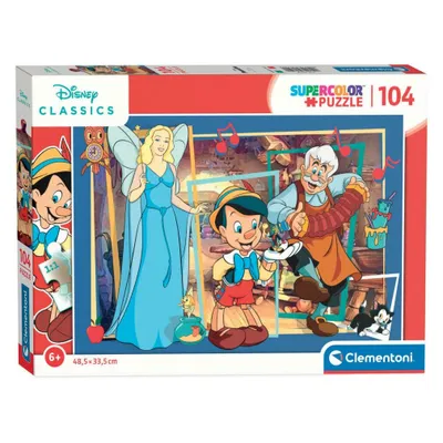 Image de Clementoni Puzzle Disney - Pinocchio, 104 pièces.
