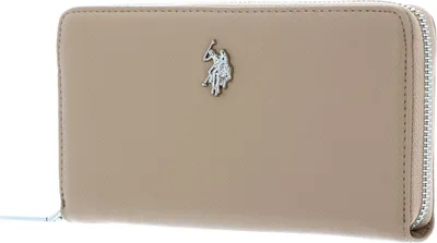 Produktbild von U.S. POLO ASSN. Geldbörse Jones Zip Around Wallet Beige braun