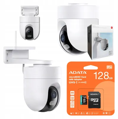 Produktbild von Xiaomi Außen-IP-Kamera 2,5K mit KI & 128GB Speicherkarte