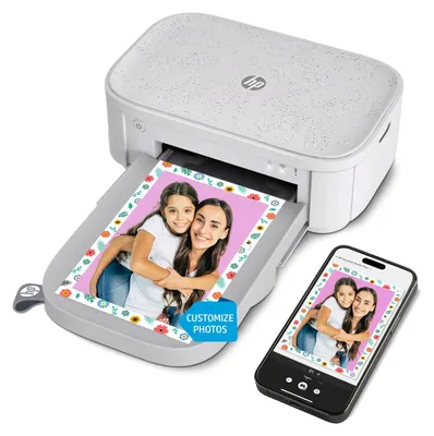 Produktbild von HP Sprocket Studio Plus, Farbstoffsublimation, 300 x 300 DPI, 4" x 6" (10x15 cm), Randloser Druck, WLAN, Bluetooth